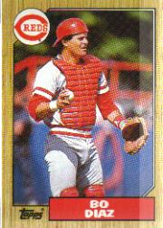 1987 Topps Baseball Cards      041      Bo Diaz